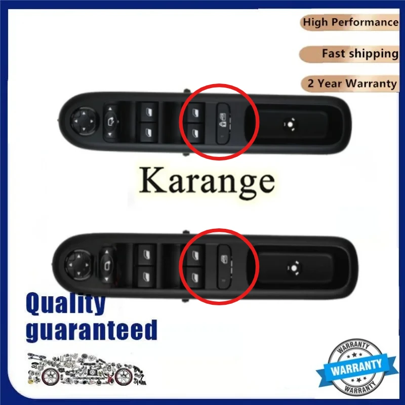 

Новый 96650620ZD передний левый главный переключатель стеклоподъемника для Peugeot 3008 5008, переключатель дверного подъемника хэтчбека 96650621ZD