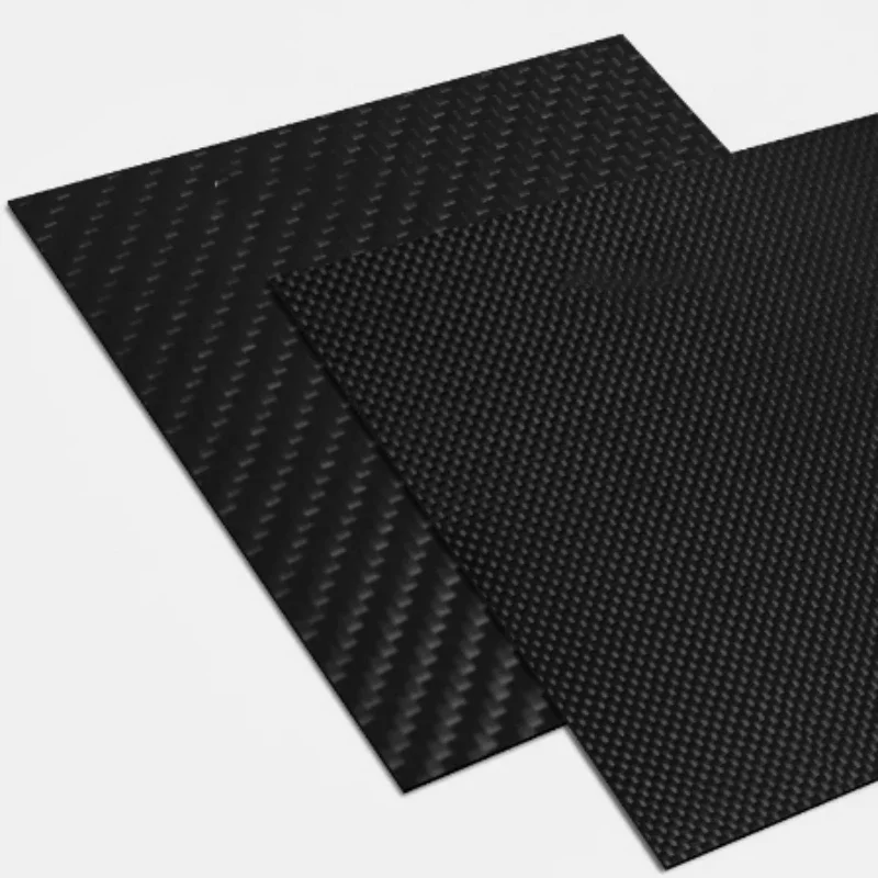 1/2pcs 3K Plain Matte/Twill Matte Carbon Plate Panel Sheets High Composite Hardness Material Anti-UV Carbon Fiber Board