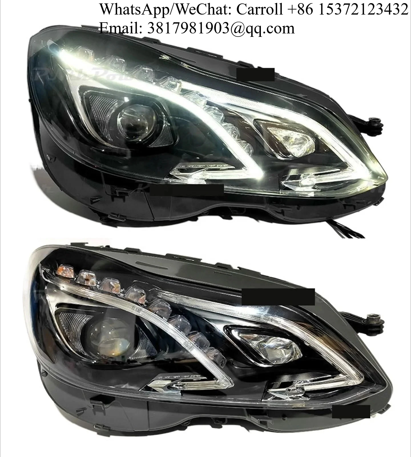 

Светодиодные фары A 2128202339 A 2128202439 Один комплект для Mercedes Benz E Class E200 W212 2014-2016 A 2128202339 A 2128202439