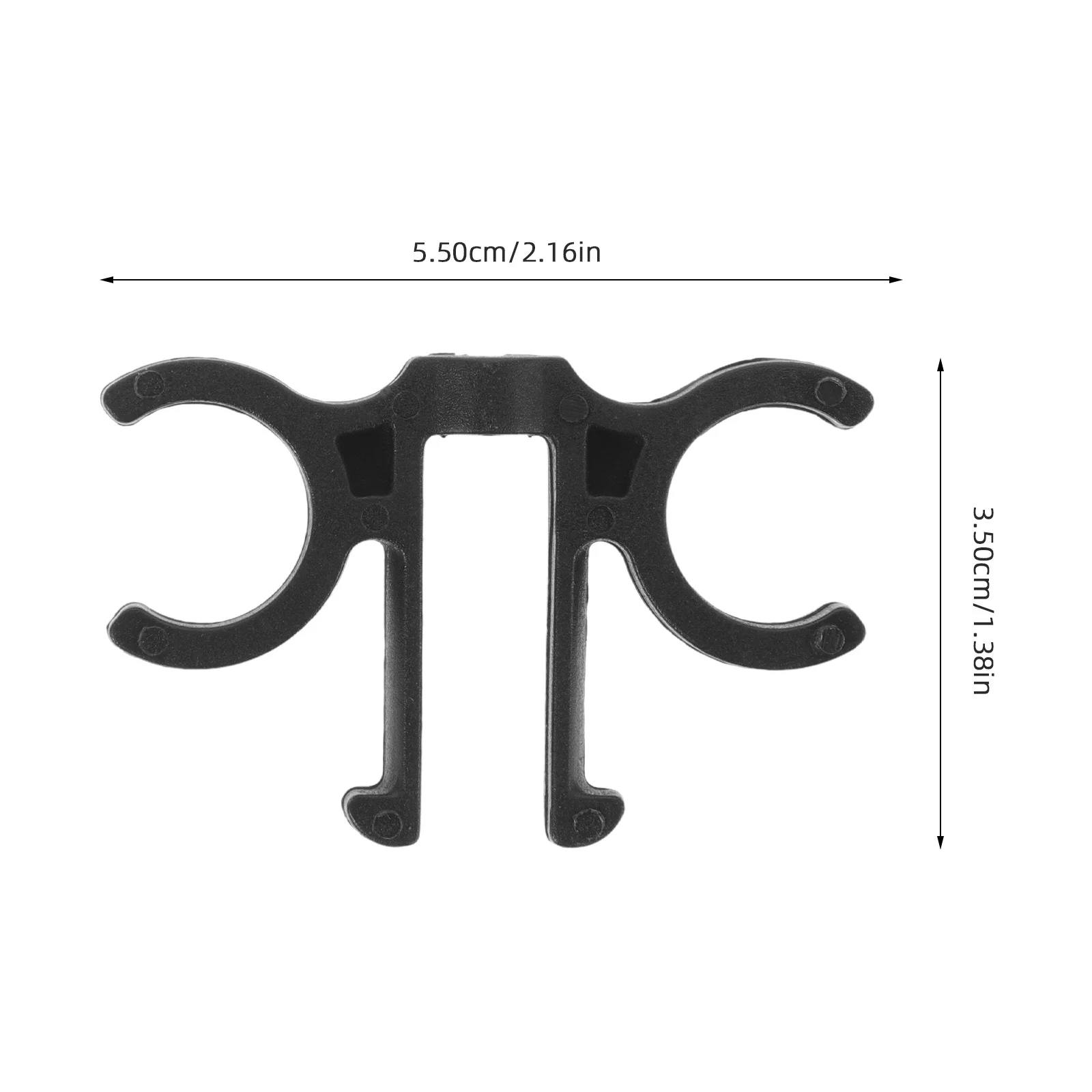 Immagine 7: Clip per bastoncino da trekking da 5 pezzi, universale, adatta per trekking, escursionismo, bastoncini da sci, bastoncini da passeggio, comoda soluzione di archiviazione, design robusto