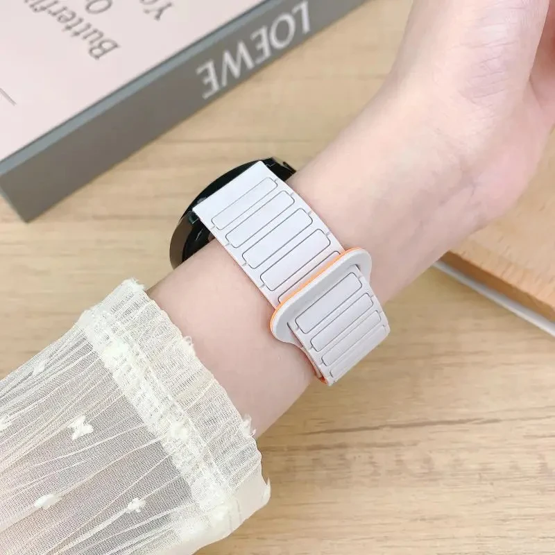 Magnetic Silicone Band For Huawei Watch Fit 4 4Pro Bracelet Loop Sport Watchband For Huawei Watch Fit 3 Fit 4 Replacement Strap