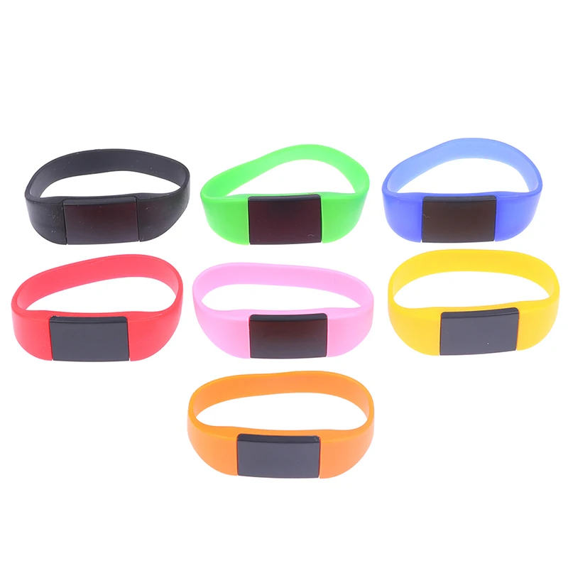 

Silicone Rewritable 13.56Mhz UID Changeable MF 1K S50 NFC Bracelet RFID Wristband