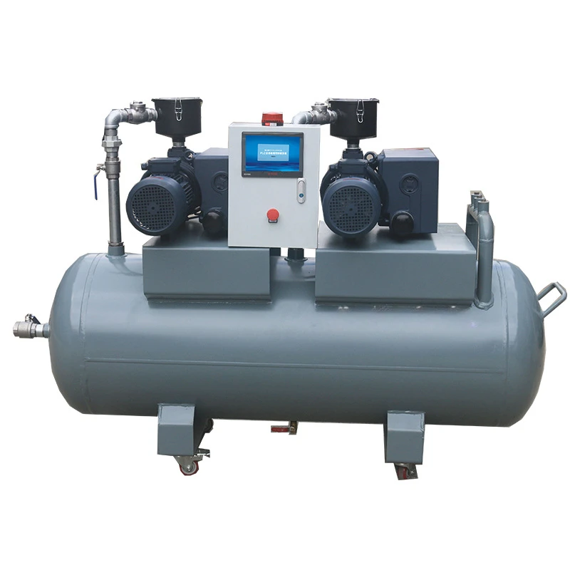 

Vacuum Pump V0100 Double Pump Vacuum Unit PLC Touch Screen Vacuum Pump System