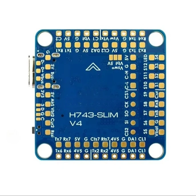 H7A3-WING Flight Controller STM32H7A3 280MHz ICM42688P 11x PWM 6x UARTs 100A Current Sensor for Fixed Wing VTOL