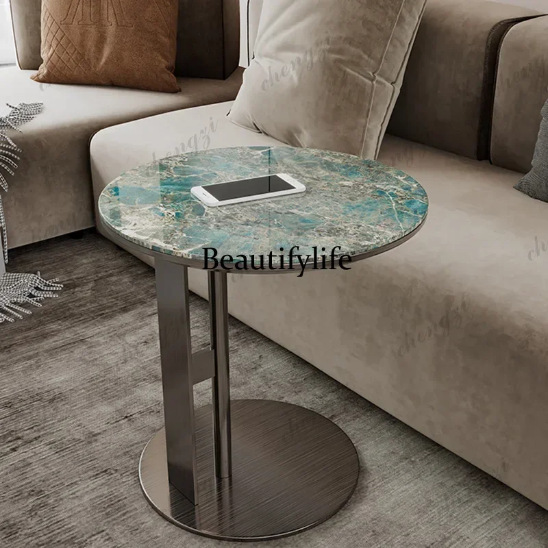 Simple Round Black Coffee Table Bedroom Nordic Italian Minimalist Coffee Table Modern Unique Muebles
