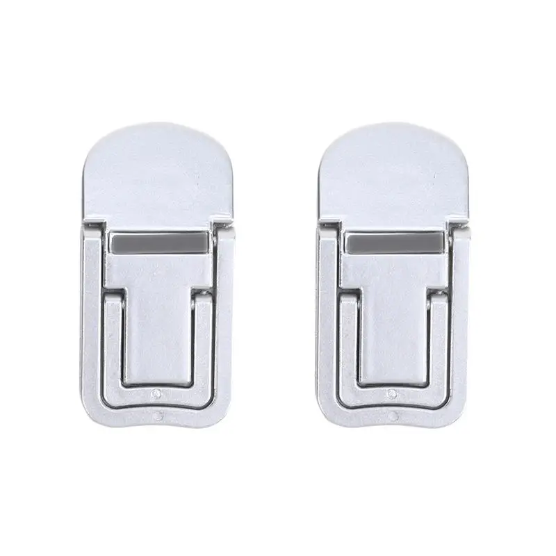 2 STKS Mini opvouwbare laptopstandaard Draagbare computertoetsenbordverhoger met 2 verstelbare hoeken Zelfklevende onzichtbare notebookstandaard