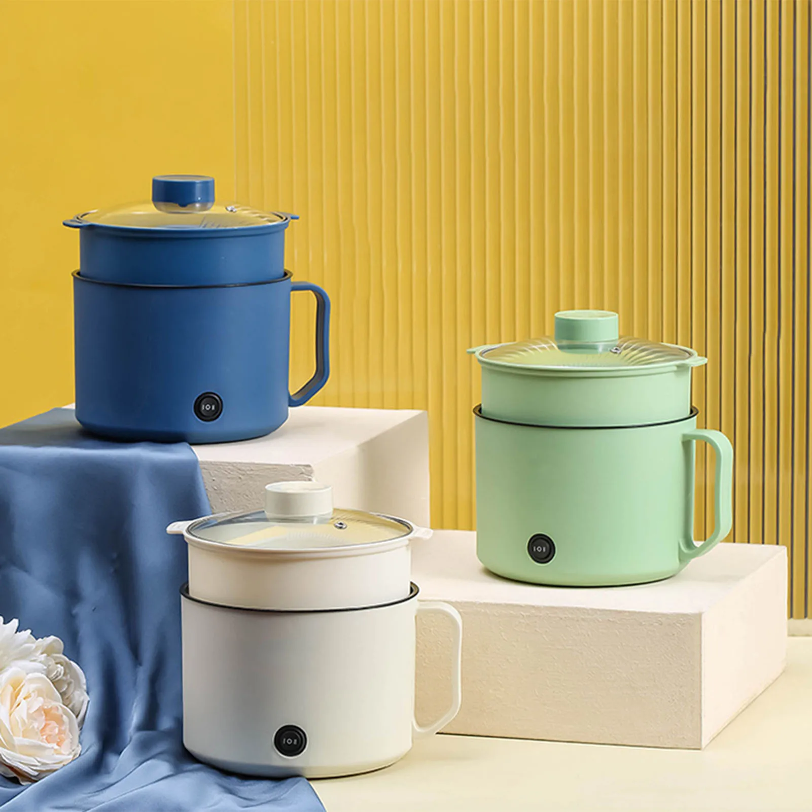 

Многофункциональная электрическая кастрюля, маленькая мини-электрическая плита, быстрая плита для лапши для студенческих общежитий, личного использования, CN