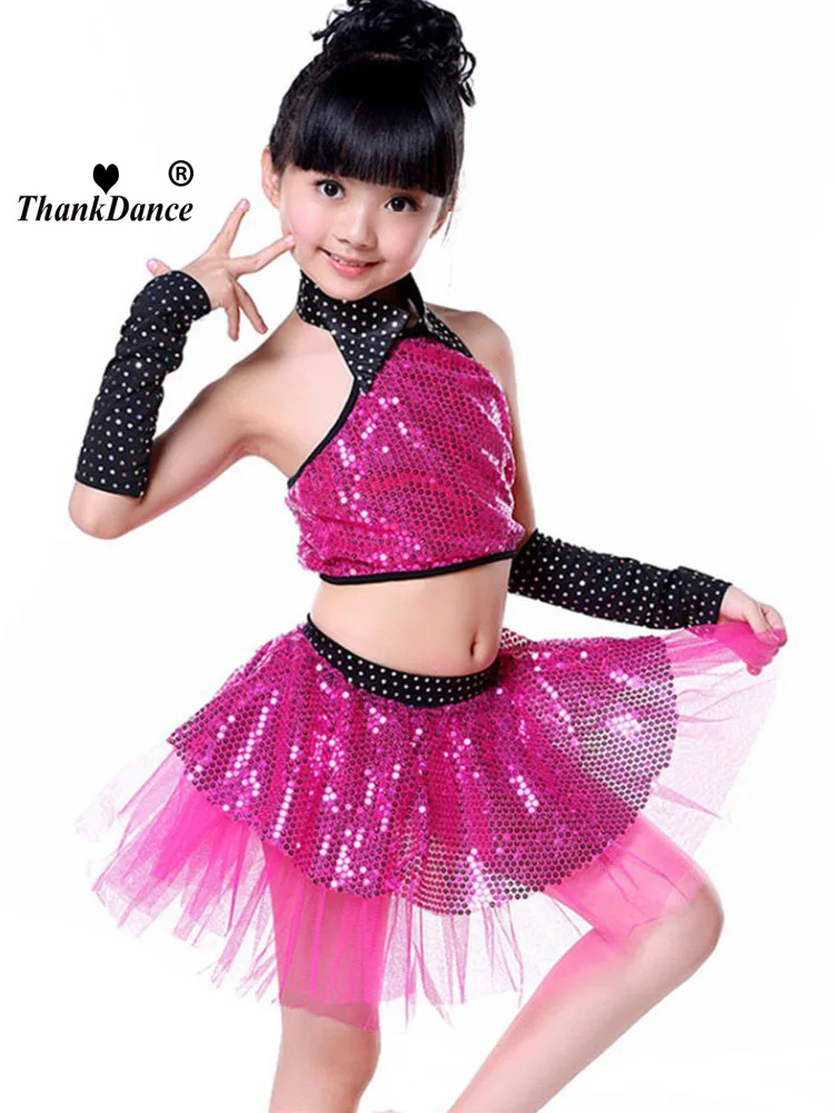 Girl Stage Costumes Girls Ballet Dress For Children Girl Dance Kids Sequins Ballet Costume For Girls Tutu Dance Performance