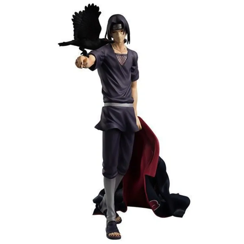 

Anime Peripheral NARUTO Soaring Wind Uchiha Itachi Statue Raven Standing Posture PVC Action Figure Collectible Model Toy Box