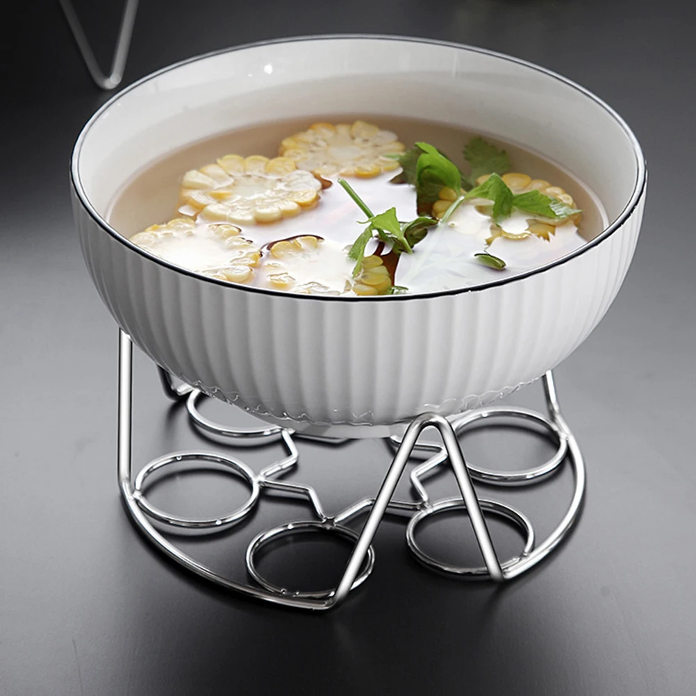 

Egg Steamer Rack Trivet Stainless Steel Heat Resistant Multi Function Non Slip Design Easy to Clean for Cooking