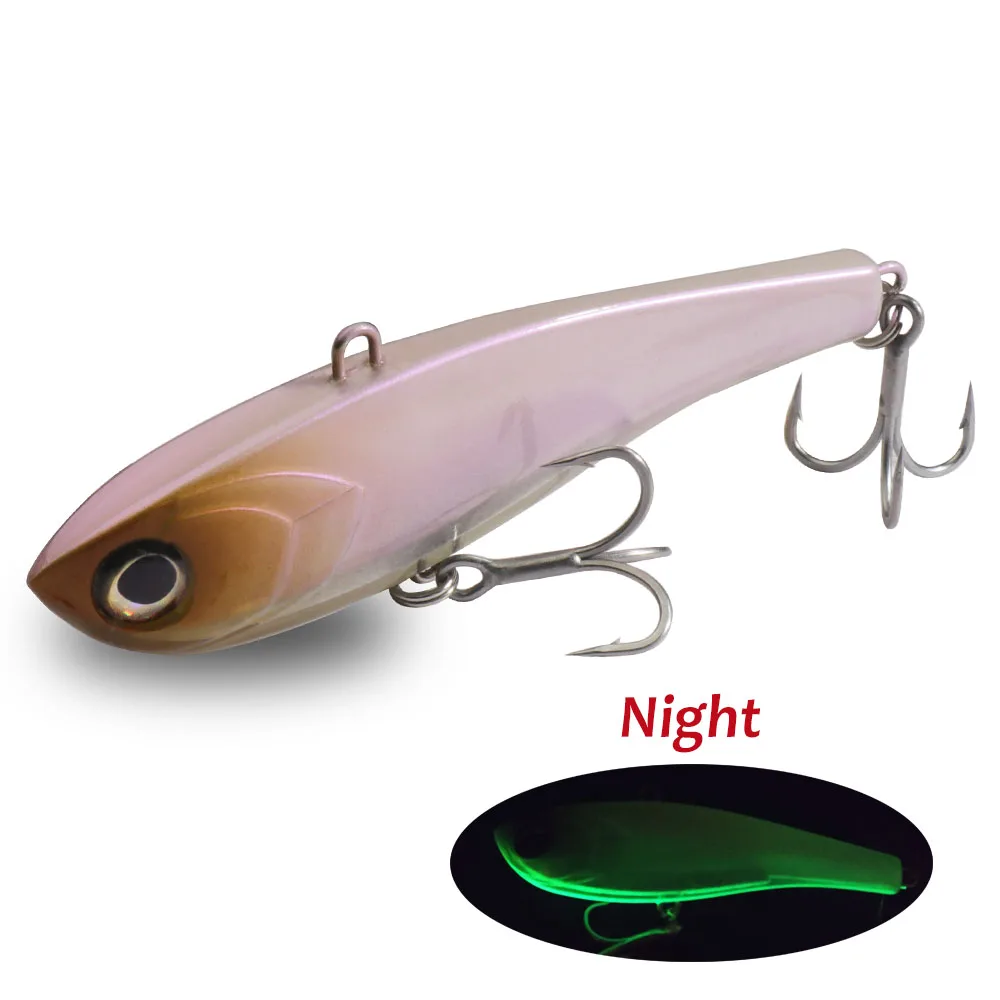 GOBAIT VIBRATION High Pitch VIB 10g 17g 34,5g Sinkender Bleistiftköder Weitwurf Angeln Bass Pesca Swimbait Haken Silikonköder