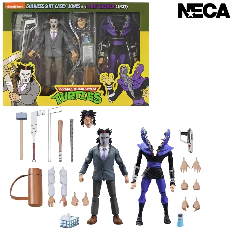 

Genuine NECA54394 Ninja Turtles Bigfoot and Jones 7-inch Mobile Doll Action Figure Model Toy Gifts