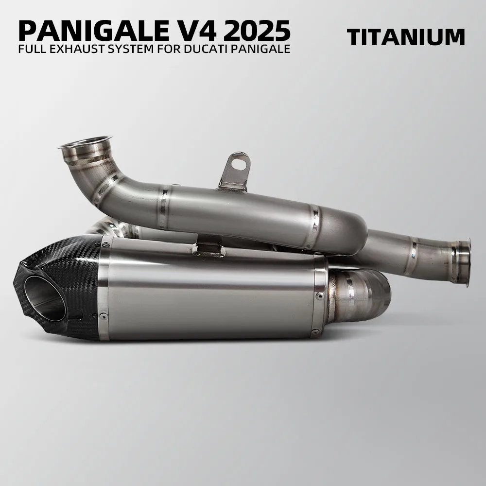 

For Ducati Panigale V4 Streetfight V4 2025 Motorcycle Exhaust Full Titanium Modify Slip on Line ARRO Muffler Escape Racing Kit