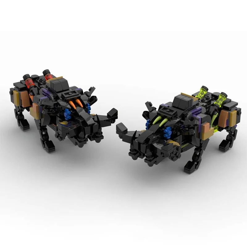 594pcs MOC Bristlebacks En Apex Gamesed Model Building Speelgoed Blokken Kerstcadeaus Architectuur Onderwijs Baksteen Kinderen Verjaardag