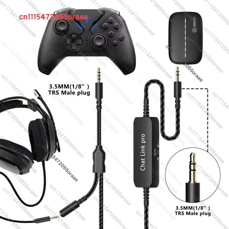 Chat Link Pro for Elgato HD60S Chat Link Cable With In-Line Lsolator for HD60 X Capture Card For Nintendo Switch, Xbox One,