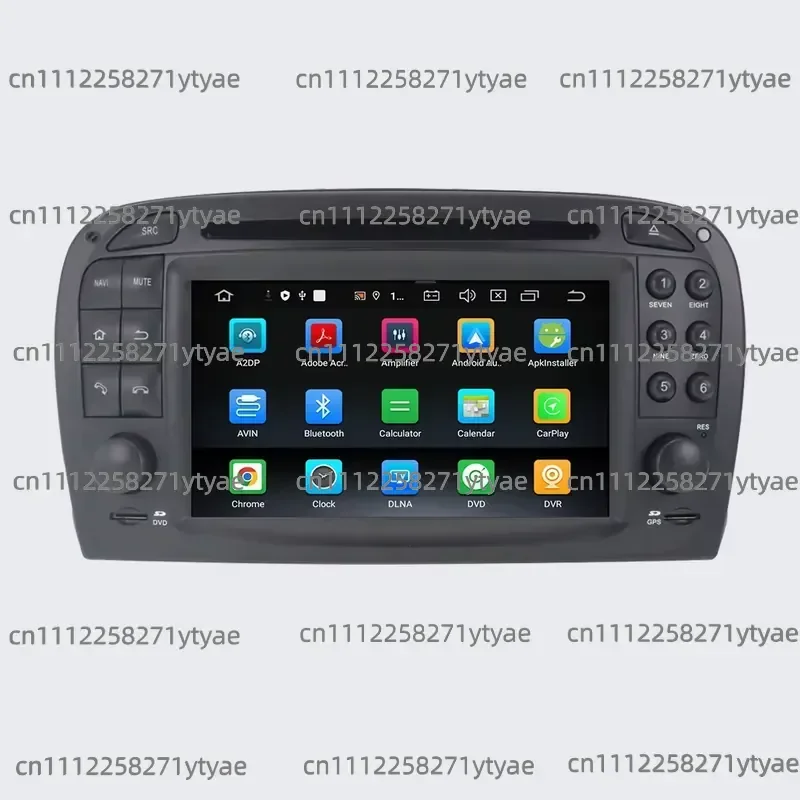 SL R230 2001-2004 Wireless Multimedia Touch Screen Head Unit Carplay