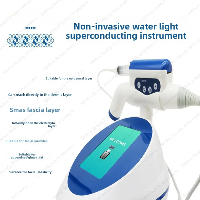 Einführung eines nicht-invasiven, supraleitenden Flüssigkeitsdensitometers SCD in kosmetische Instrumente mit Mikrostrom