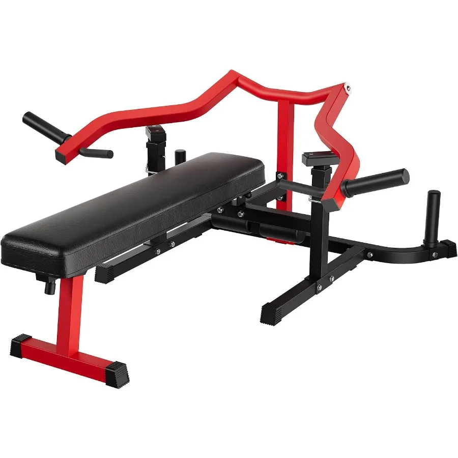 Chest Press Machine, Adjustable Weight Bench