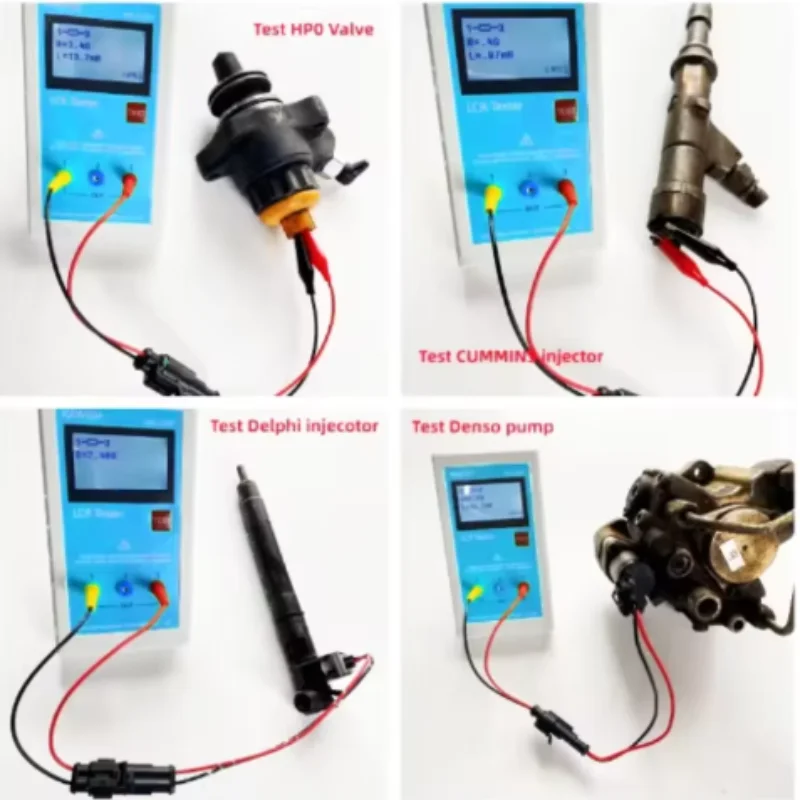 LCR01 TL-200 ESR TR LCR Resistance Capacitance Inductance Tester CRIN Diesel Transistor Tester Common Rail Piezo Injector