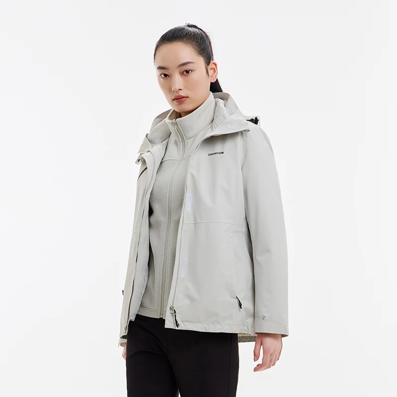 Piumino da donna Chericom Modern Fit 2025 Abbigliamento attivo o abiti casual Cappuccio rimovibile Piumini antivento Y308080Y