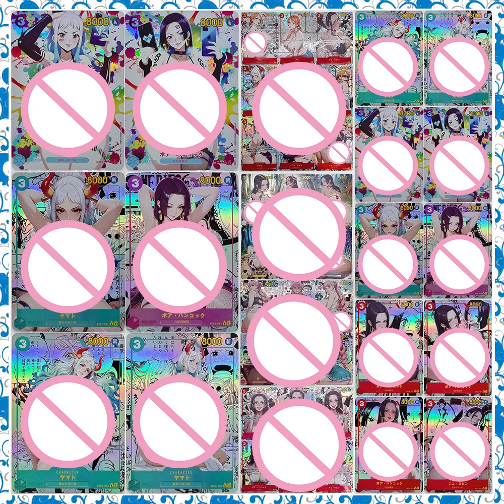 تحصيل بطاقة لتقوم بها بنفسك ACG آلهة قصة قطعة واحدة أنيمي كامادو Nezuko بوا هانكوك ريبيكا مثير لعبة لعبة مهرجان هدية عيد ميلاد