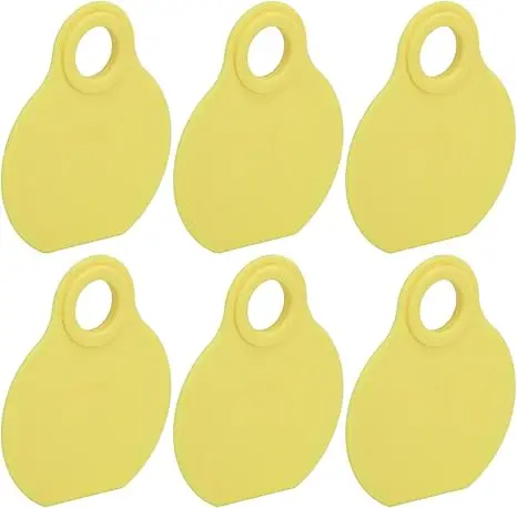 

50 PCS Livestock Identification, QR Code Blank ID Tag for Goat for Cattle