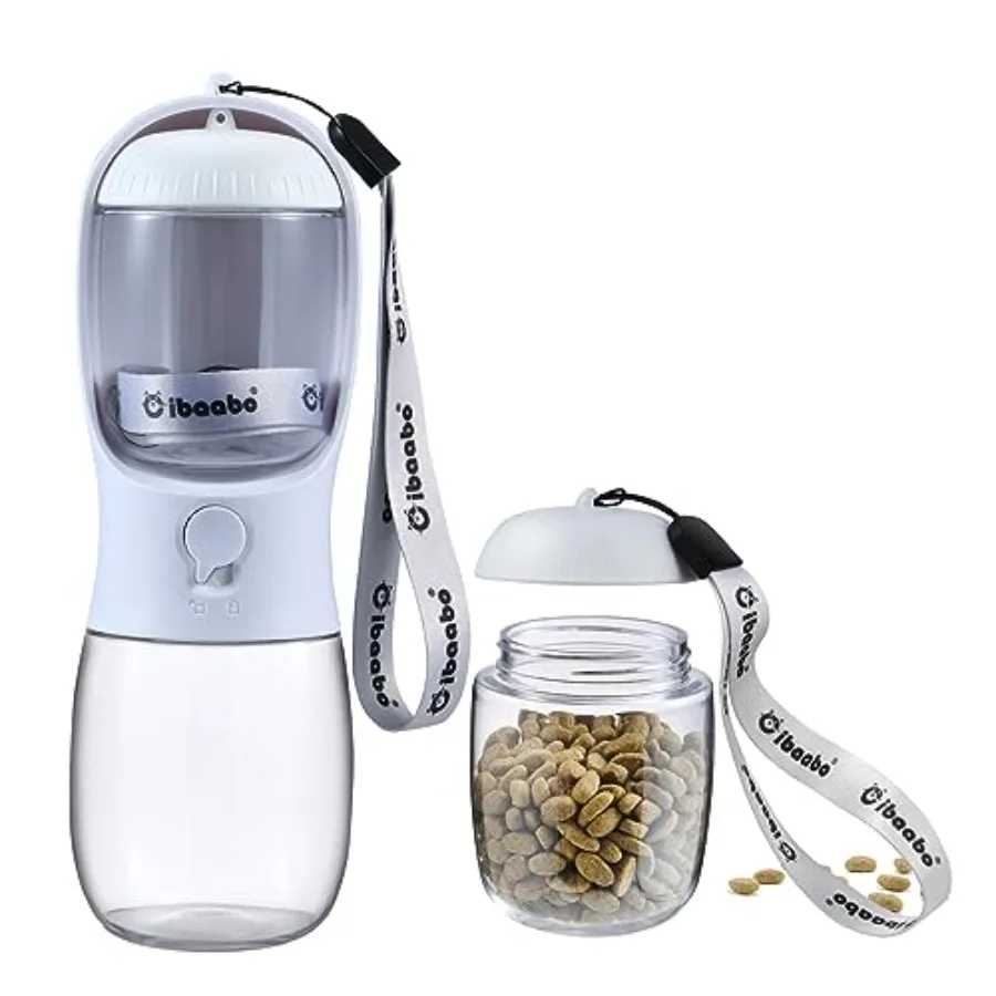Portable Dog Water Bottle and Food Container
