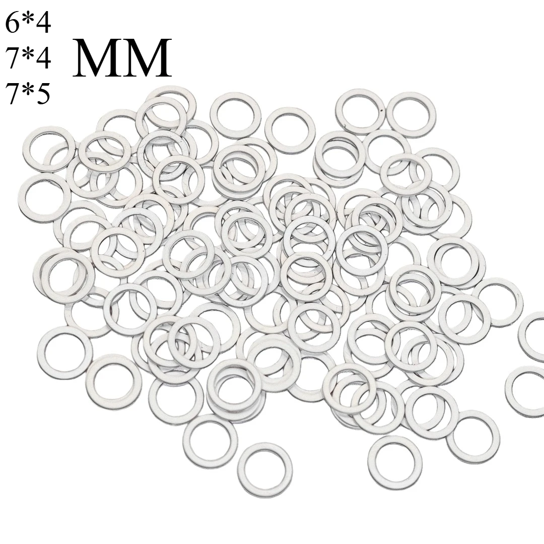 6*4 7*4 7*5 Hair Scissors Replacement Parts Set of Central Axis Screw Rubber Ring Washer Hairdressing Scissors Rubber Ring