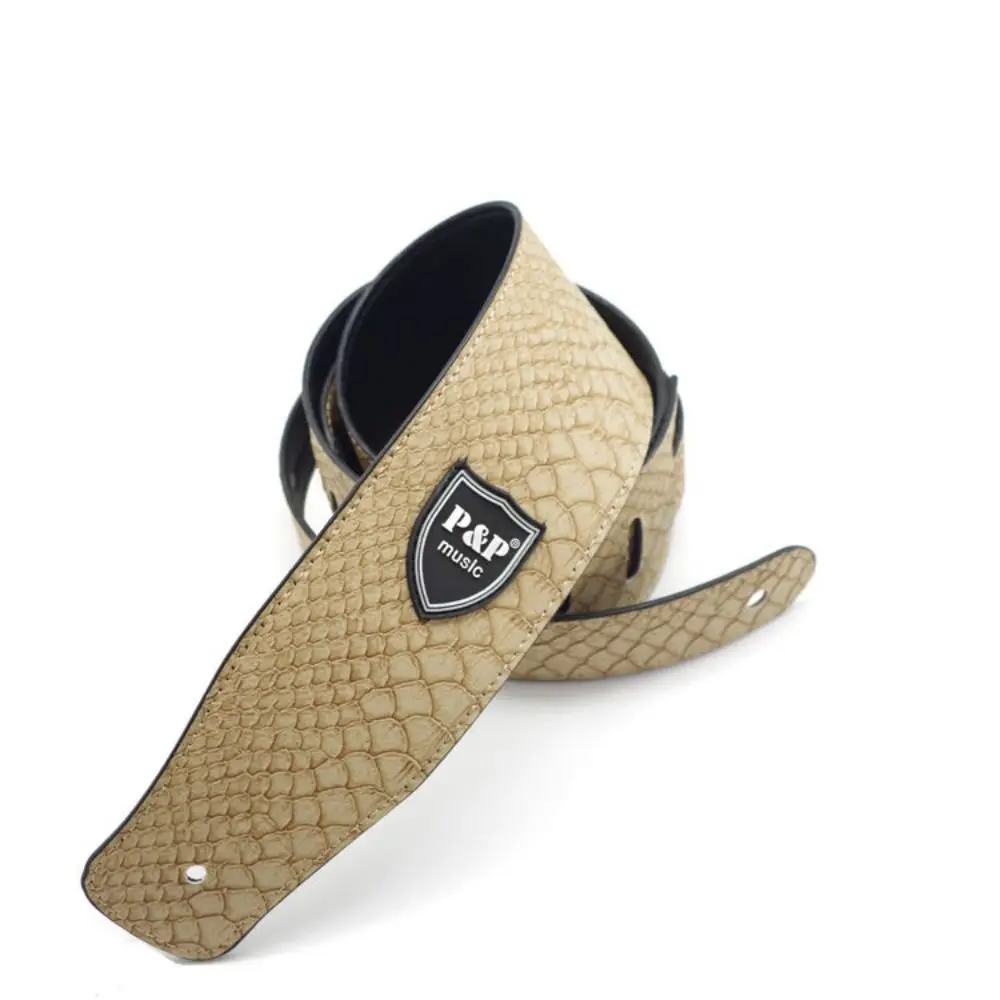 Durable Leather Guitar Strap Widening Guitar Accessories Bass Strap Adjustable Ukulele Straps Belt Guitar