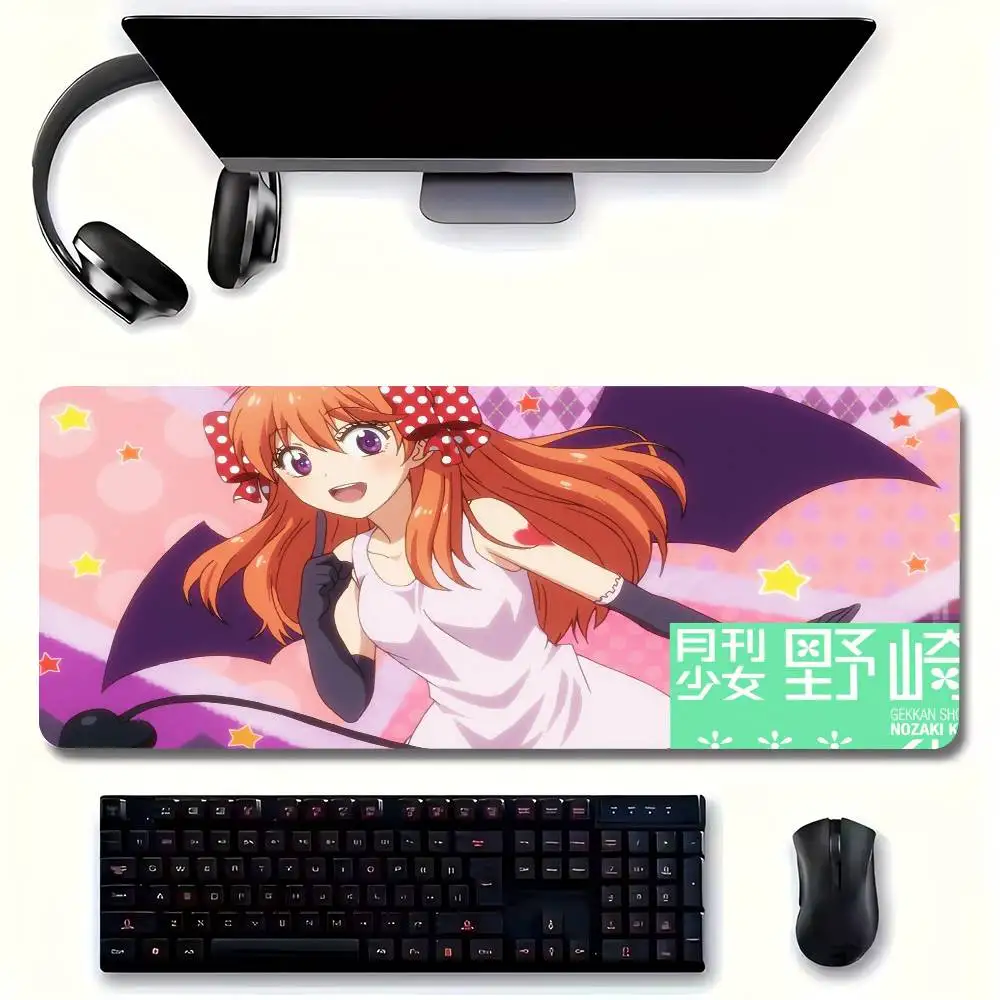 Sakura Chiyo Anime Gekkan Shojo Nozaki Kun Mousepad Non-slip Suitable For Office Computers Laptops E-sports Game Desk Mats XXL