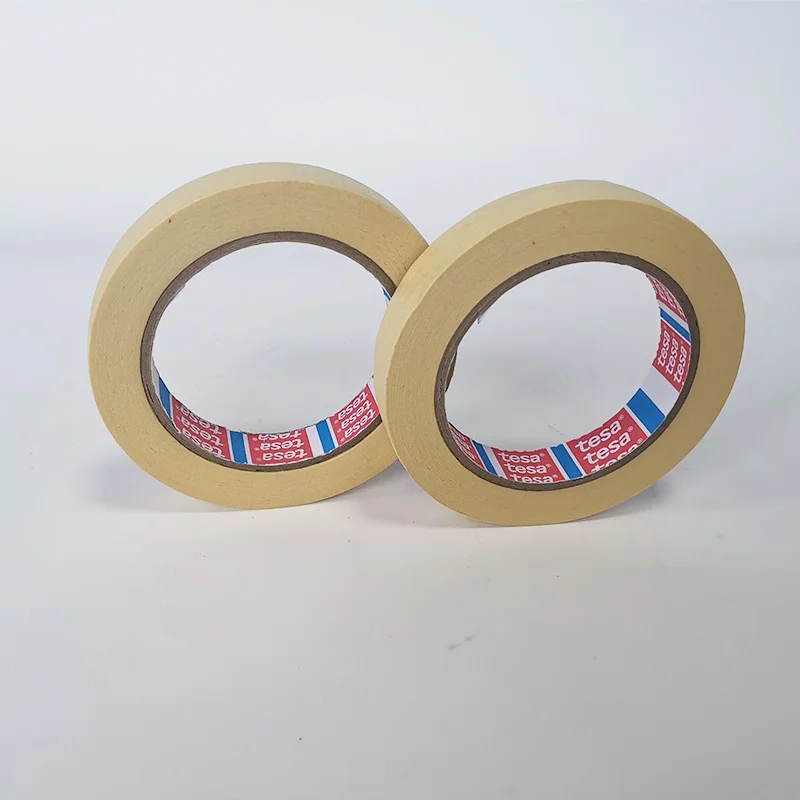 Tesa 4349 Tape Lightly creped paper masking tape for many types of indoor applications