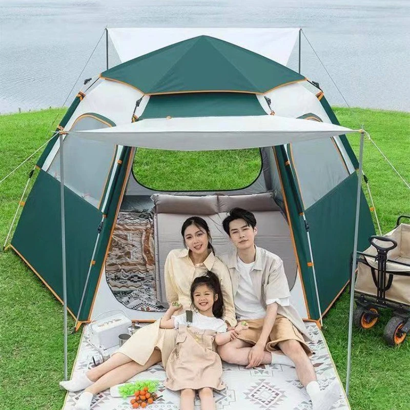Automatic Outdoor Camping Tent Backpacking Awning Lightweight Tourism Camping Tent Waterproof Tenda De Acampamento Outdoor Gear