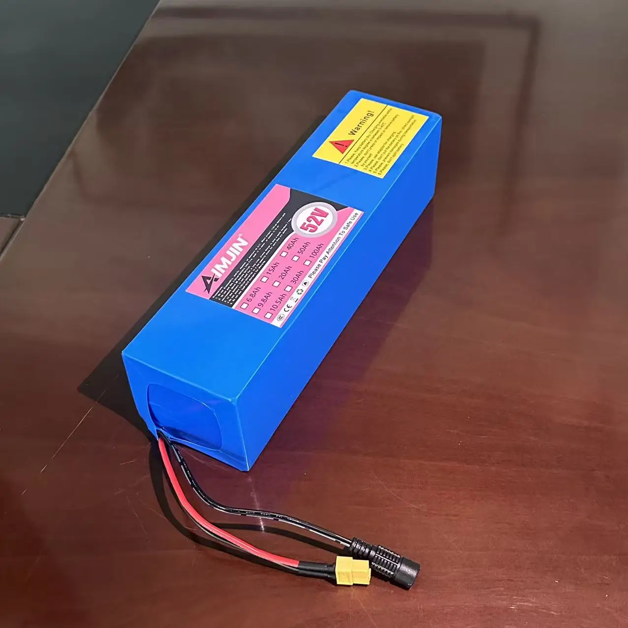 10500mAh 52V 14S3P 1000W rechargeable 18650 Li-ion Battery Pack for various transportation vehicles and supports customization