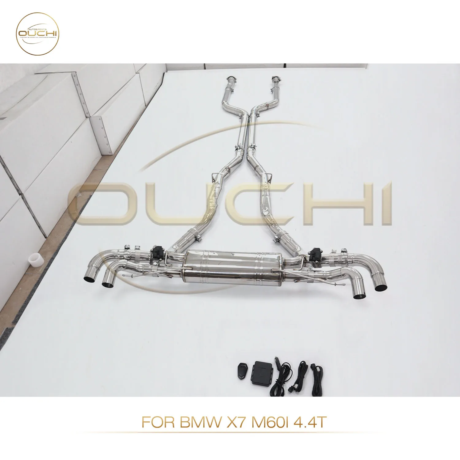 

OUCHI Factory direct sales Stainless steel Catback with Valve Muffler for BMW X7 M60i 4.4T High Performance Exhaust System
