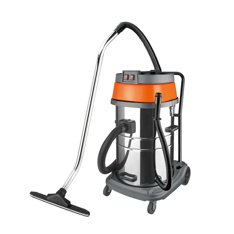 Big Motor Industrial Vacuum Cleaner 2motor 80l Wet And Dry Vacuum Cleaner Professional Floor Washing Vacuum Cleaner