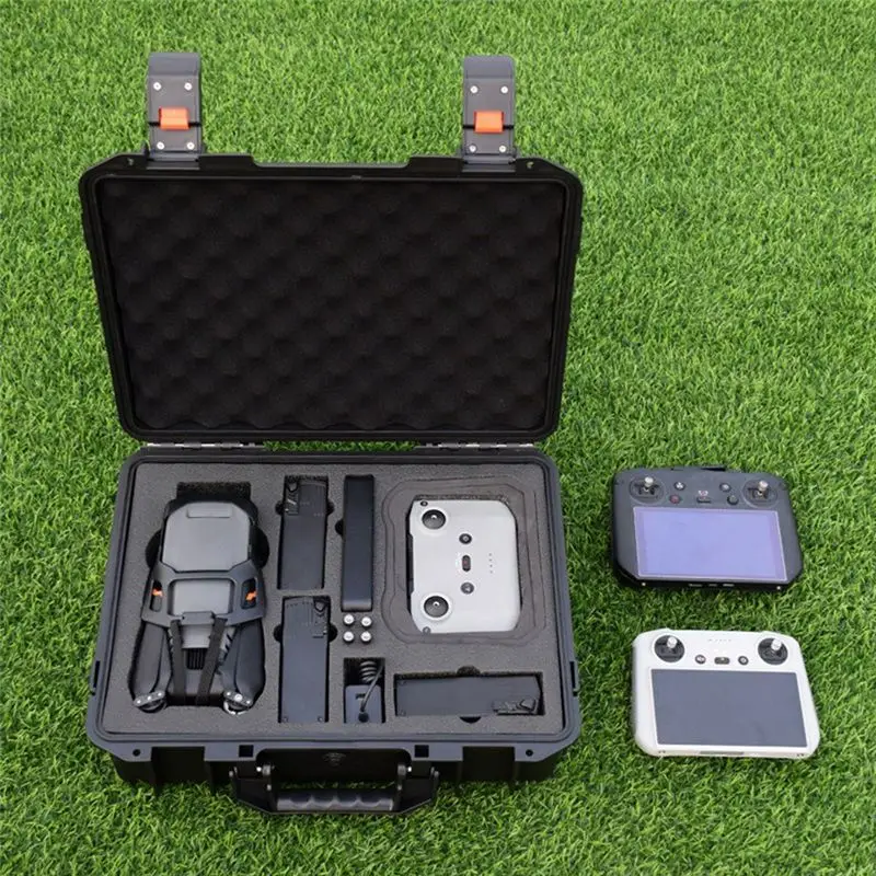 

RISE - Большой водонепроницаемый кейс для хранения и переноски дрона DJI Mavic 3 Pro / контроллера, портативный защитный футляр для аксессуаров