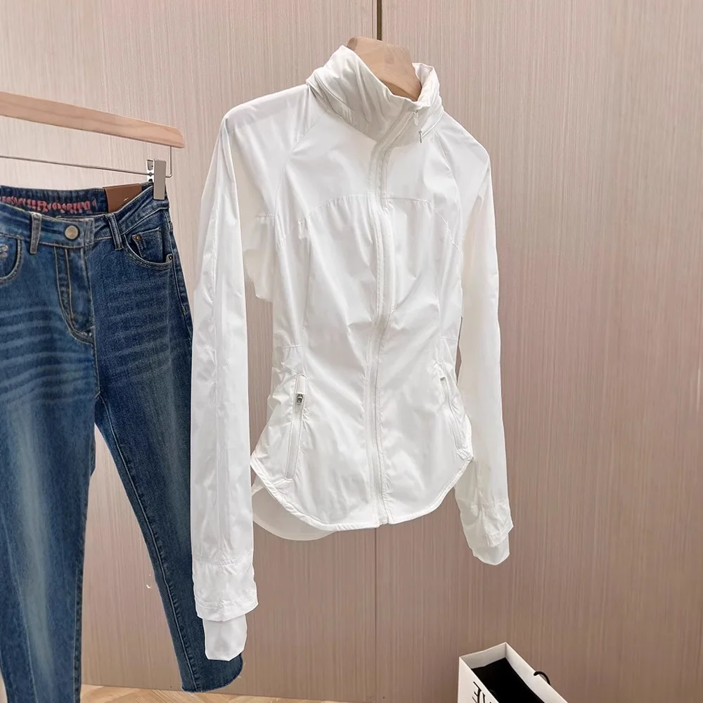 Excellent Proportion!  Yoga Lightweight Jacket Spring Summer New Outdoor Sun Protection Clothing