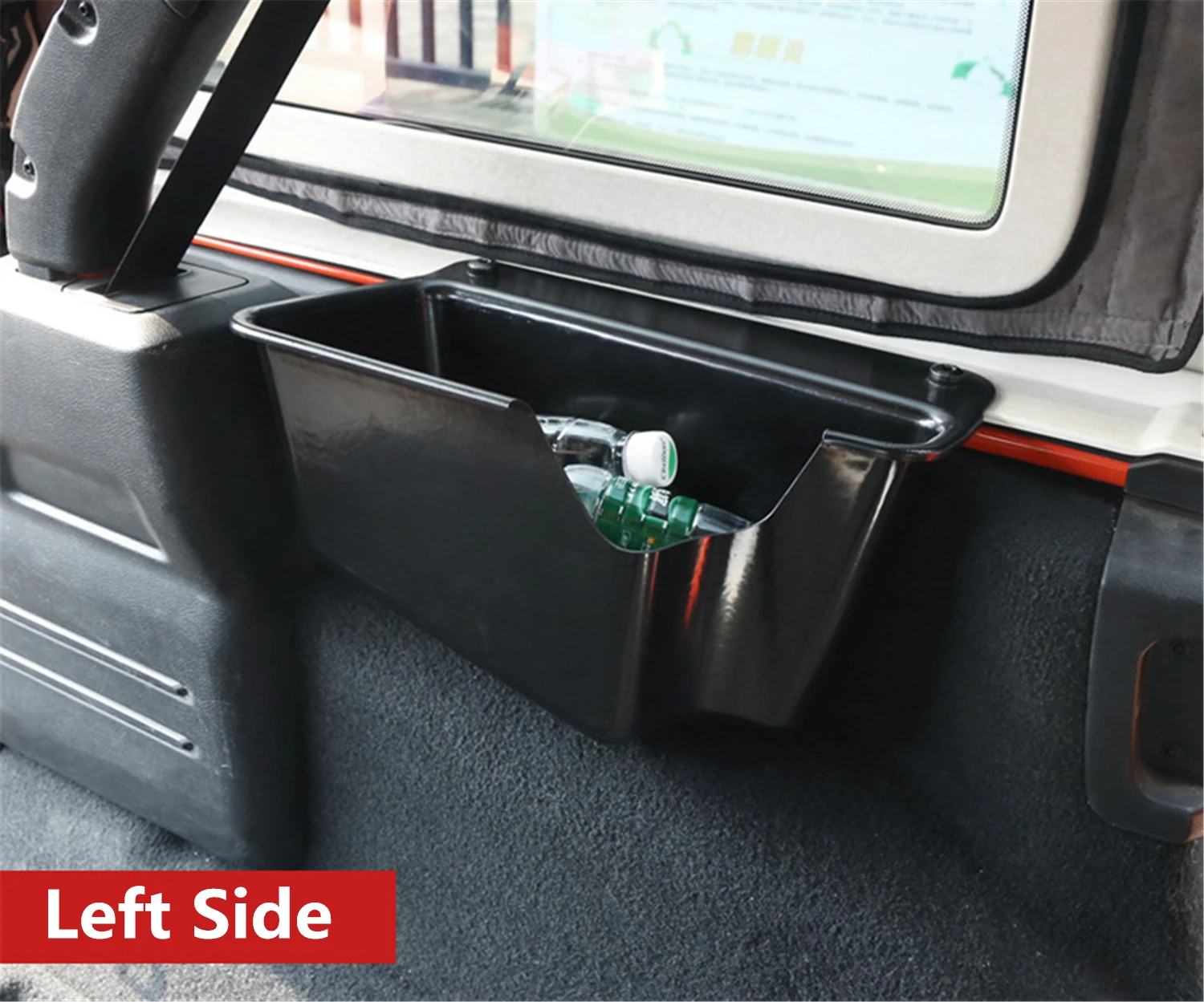 Rear Trunk Storage Box Holder Organizer Tray for Jeep Wrangler JL Gladiator JT 2018 2019 2020 2021 2022 2023 InteriorAccessories