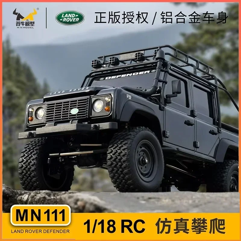 RC Crawler1:18 MN111 Model Land Rover Defender Model 4 Drive Mountain Bike Off-road Climbing RC Remote Control Car for Boys Gift