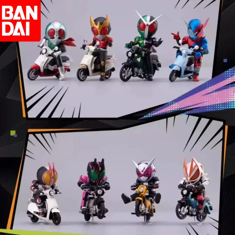 

Bandai Bnfigure Q Kamen Rider Honda Co Branded Motorcycle Model Collectible Blind Box Anime Action Figure For Adult Collectors