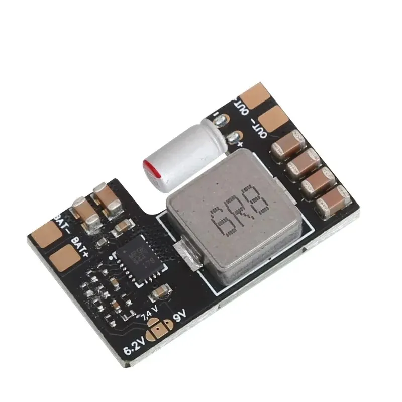FlyingRC 5A BEC Module régulateur abaisseur 7-26V entrée 2-6S LiPo utilisant une puce MP9447 pour Drone à voilure fixe de course RC FPV