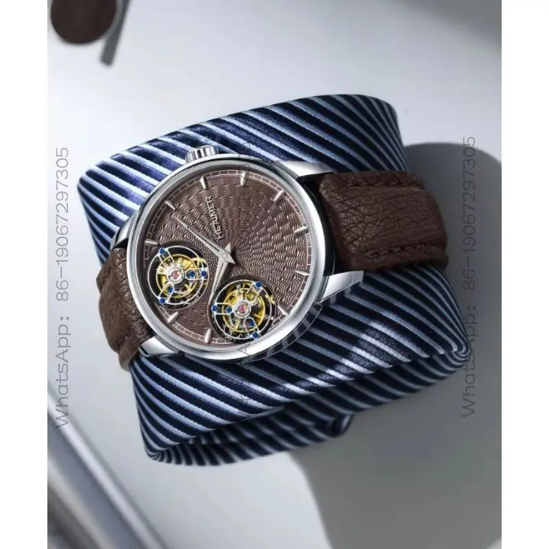 Double Tourbillon New Mechanical Watch Flight Suspension Watch