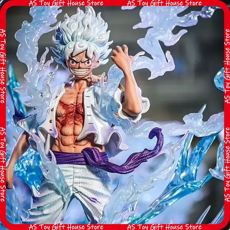 Als Spielzeug-Geschenk für den Hausgebrauch: One Piece Anime Nika Monkey D. Luffy Figur, 29cm PVC-Statue, Sammlermodell, Geschenk für Anime-Fans