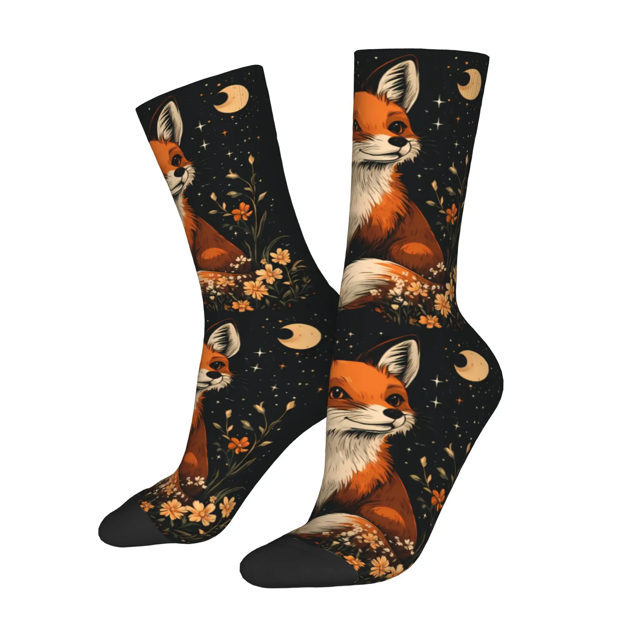 

Fox Sock Printed Man Polyester Fashion