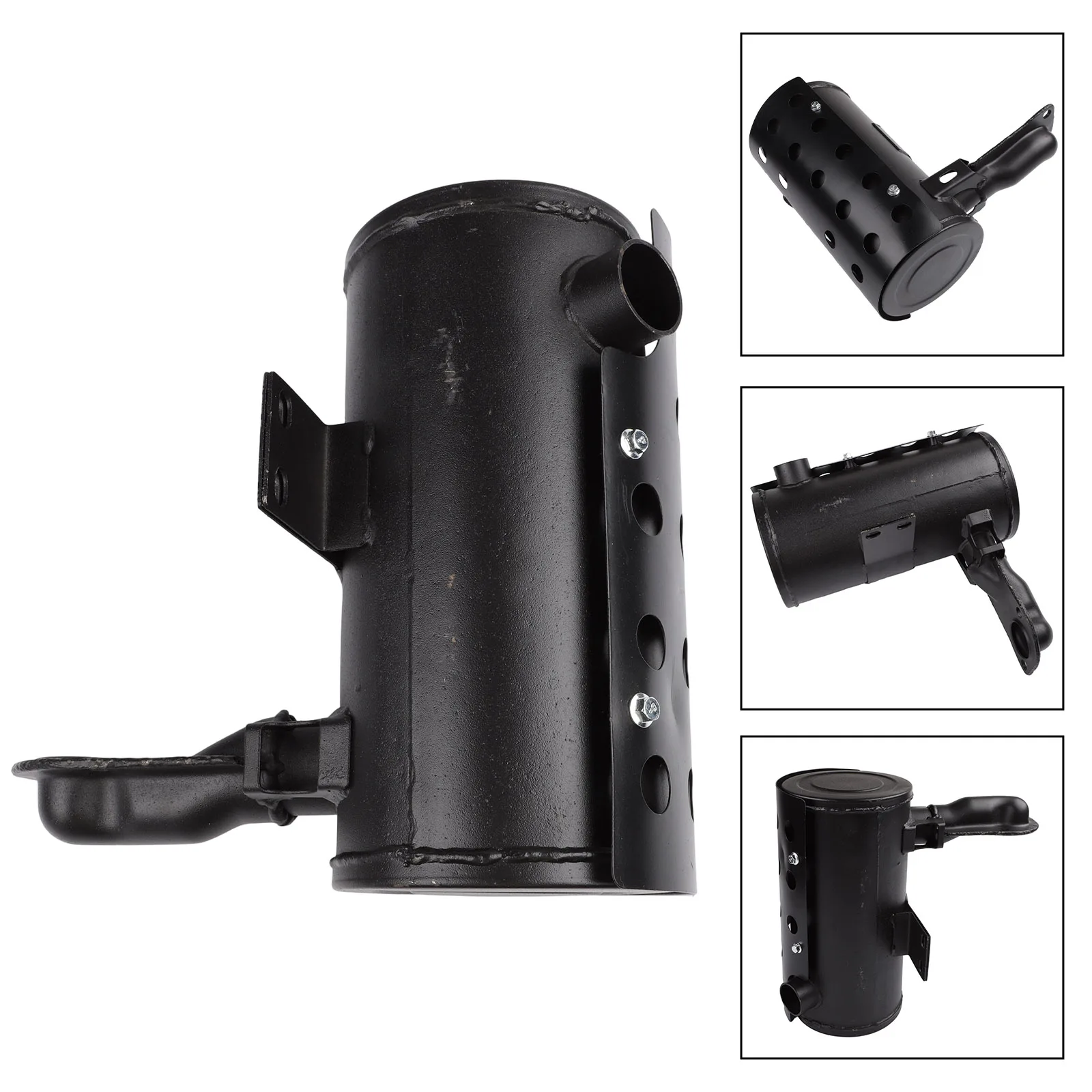 Replacement Muffler for Generators 170F 173F 178F 186F 188F 192F Constructed with Aluminum Alloy for Noise Suppression
