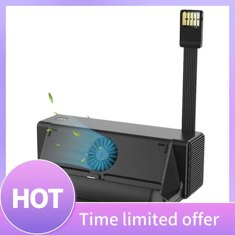 

B68A For Nintendo Switch/OLED TV Docking Station USB-C Game Card Storage With USB2.0X2+USB3.0+PD Fast Charge+Cooling Fan