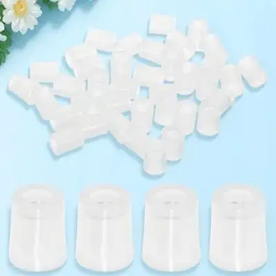 

50pcs Liquid Transfer Adapter For Perfume Syringe Dispenser Tool Bottle Conversion Kit Refill Essential Oil Travel Accessory