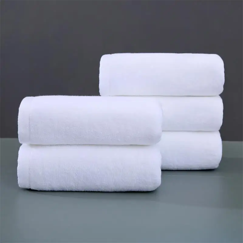 White square towel kindergarten small square towel cotton star hotel restaurant KTV cotton square towel white towel