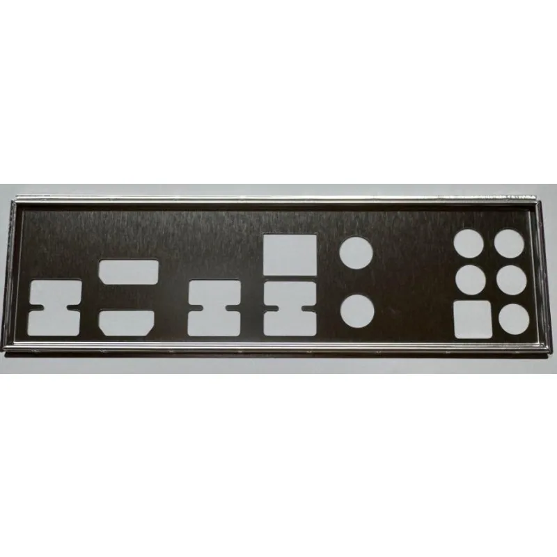 

I/O IO Shield BackPlate for MSI MPG Z390I Gaming Edge AC Bezel Blank Baffle Chassis Backplane