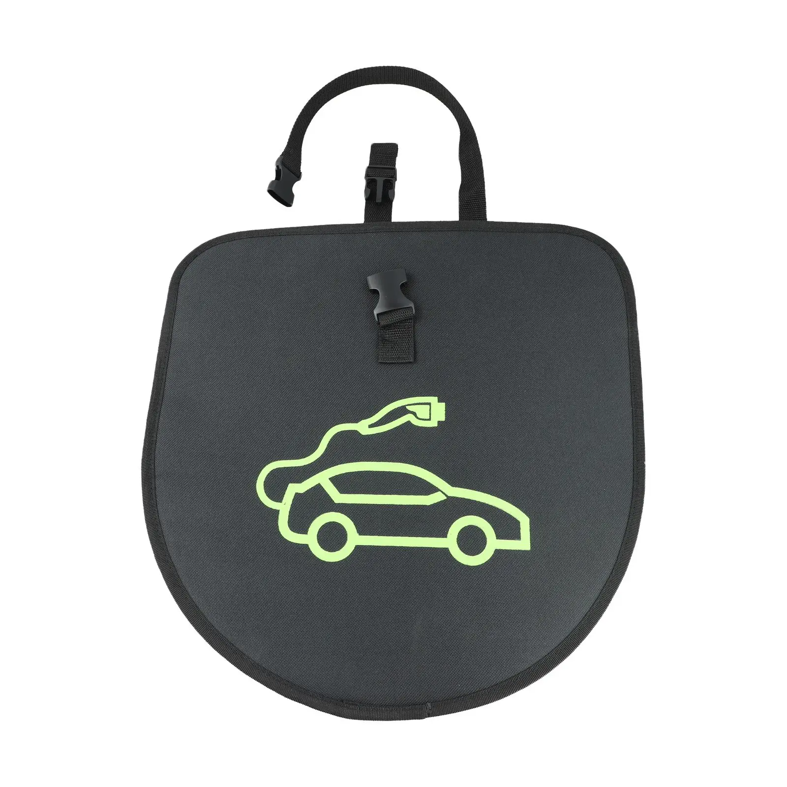 Black for EV Charging Cable Organizer Back for Seat Attachment Cable Management Solution Lightweight Outdoor Use Travel